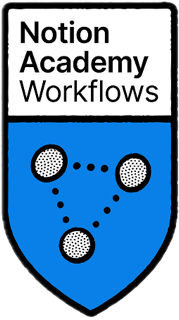Certification Notion Workflows officielle de Warren Perez