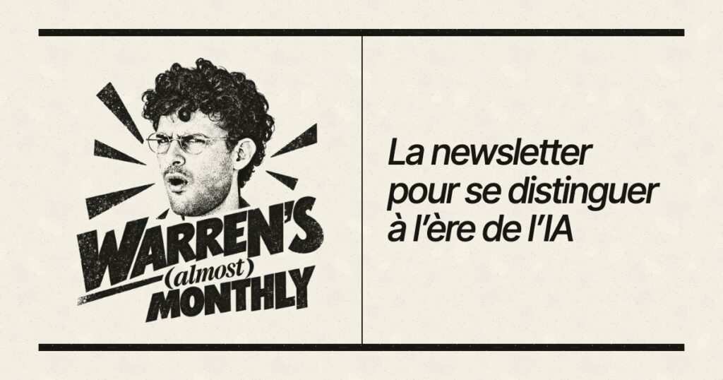 Warren's (almost) Monthly Newsletter OG french